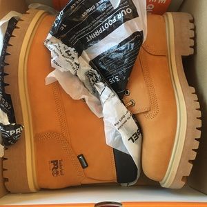 Up For Sale New in Box Timberland Pro size 9.5 M/M Soft Toe Water Proof